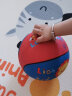 费雪皮球拍拍球玩具球儿童婴儿手抓球幼儿园专用篮球宝宝充气橡胶球 7寸可爱趴趴狮+气筒针 实拍图