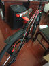 ICOLOUR山地车自行车成人公路单车男变速双减震越野单车学生女青少年 旗舰版-三刀轮【黑红色】 26寸27速【身高：160-180cm】 实拍图