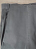 峰皓中老年纯棉高腰男裤中年男士休闲裤秋冬厚款宽松爸爸裤子加绒加厚 17#灰绿色【常规不加绒】 33 腰围二尺六 实拍图