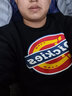 Dickies 【经典款】卫衣 男女同款大logo印花圆领卫衣 卫衣男7059 黑色 L 实拍图