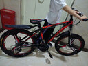凤凰（Phoenix）山地自行车成人男女学生青少年减震变速越野公路通勤车山地车 26寸白蓝铝合金车架刀轮 27速数字指拨（前中后全轴承） 实拍图