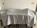 家具防尘布盖床防尘罩沙发遮灰布挡尘盖布加厚遮盖床铺防尘盖布防尘罩布盖巾 【全新升级，加厚材质，透气无味易清洁款】潮灰 2*2.4米适合学生床大电视大茶几 实拍图