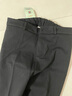 浪莎毛呢裤子女秋冬直筒裤哈伦九分萝卜裤烟管长裤宽松西裤女休闲 实拍图