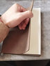 京屿 空白笔记本子无格子插画白纸日记本文艺精致大学生超厚简约加厚记事本定制软皮质复古绘画手绘 a5空白-咖啡色 实拍图