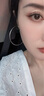 老银匠s925银素银耳圈大圈圈银耳环送女友520礼物简约百搭银耳饰女士 实拍图