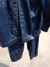 爱型 夏季长袖薄款牛仔工作服套装男 焊工电焊劳保服工装厂服 反光条薄牛仔套装 L (170) 实拍图