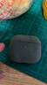 0度 苹果AirPods Pro3耳机壳保护套 Pods3/2/1代欧缔兰毛绒蓝牙耳机保护壳 全包防摔抗指纹轻奢男女 黑灰色-意大利Alcantara材质 AirPods 3代 实拍图