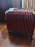 莎米特行李箱小型女拉杆箱男女通用旅行箱可登机箱PC338TC18英寸酒红 实拍图