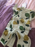 aqpa【195g新疆棉】新生婴儿连体哈衣春秋纯棉衣服宝宝和尚服0-6 檬想成真 59cm 实拍图