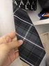 京识jk衬衫领带学院风免打结懒人日系制服衬衫装饰格子校服领结领带 【烟灰色】JK衬衫领带 （32*7cm）尺寸 实拍图
