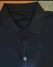 布先生T恤休闲经典polo男士亲肤纯棉翻领纯色短袖打底衣服 黑色 M (170) 实拍图