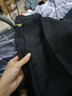 遥渠（YAO QU）西裤男春秋季薄款免烫潮流小蜜蜂刺绣休闲西装裤修身英伦风9九分裤子 黑色 29 实拍图