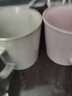爱陶 (AITO)日本原产进口美浓烧摩登马克杯办公室茶杯咖啡杯复古日式 粉色φ9×H8cm；320ml 实拍图
