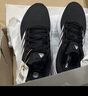 阿迪达斯（adidas）男鞋跑步鞋 25冬新款运动鞋缓震防滑慢跑鞋网面透气低帮休闲鞋子 经典黑白/DURAMO 10【主推款】 45 码(内长280mm) 实拍图