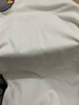 娴妃 双面穿德绒打底衫女2022秋冬保暖半高领木耳边针织长袖T恤上衣女洋气可外穿显瘦长袖T恤女 珍珠白 L(80-120斤) 实拍图
