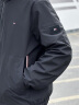 TOMMY HILFIGER【挺括立领】24新款春季男装拼色镶边口袋单夹克外套34470 黑色BDS XL 晒单实拍图