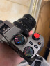 JJC 相机快门按钮 适用于尼康ZFC富士XS10 XA5索尼A7M3 A7M4 ZV-E10 A7C A6600黑卡7代 佳能M50 配件 凹面红色 实拍图