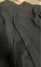 BFDQJS重磅纯棉纯色宽松圆领长袖t恤男秋冬百搭情侣装上衣内搭打底衫 【纯棉长袖】白色+活性黑 3XL(推荐体重170-190斤) 实拍图