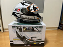 BILMOLA比尔莫拉官方头文字D头盔摩托车全盔男女机车防雾四季3c认证夏季 头文字D藤原拓海送茶色镜+防雾贴 L（适合57-58cm头围） 实拍图