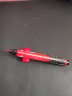 百乐（PILOT）油性马克笔记号笔堑刀型易干标记笔 SCA-400  B尖红色12支  实拍图