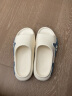 始丰拖鞋男士夏季户外穿室内浴室洗澡防滑防臭家居家用踩屎感凉拖鞋 白灰 40-41 实拍图