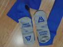 JANUS 加厚毛巾底吸汗防滑运动袜 长筒过膝盖成人儿童训练袜足球袜 JA288 白色 M/L 建议鞋码38-42使用 实拍图