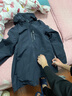 Jeep冲锋衣男女三合一户外抓绒防风防水登山服情侣防寒可拆卸外套S 实拍图
