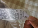 迪卡侬（DECATHLON）短款羽绒服轻薄薄外套户外运动保暖内胆排骨羽绒服TREK100 女款-浅灰色-立领 L 实拍图