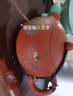 万壶园 紫砂壶泡茶壶宜兴原矿朱泥手工功夫茶具套装水壶名家经典球孔西施壶泡茶器居家办公茶道茶具礼盒装 一壶四杯+主人杯+公道杯+茶漏 套装 实拍图