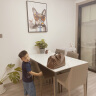 俪莎公馆（LYSAGUN）沙发豆腐块科技布艺沙发现代简约客厅小户型懒人沙发 2.2米直排 多人位 【科技布】 实拍图