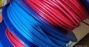 德力西（DELIXI）电线电缆BV4平方单芯单股铜线 家装家用铜芯电线 100米红色火线  实拍图