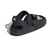 阿迪达斯 （adidas）童鞋露脚趾儿童凉鞋夏季款男童女童魔术贴软底小大童沙滩鞋GW0344 GW0344 黑 38 码/5uk/脚长23.5cm 实拍图