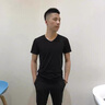 伽维德（JIAWEIDE）纯色短袖T恤男V领夏季新款韩版男士T恤修身运动打底衫大码男装 黑色V领 XL(体重130-145斤) 实拍图