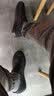 回力官方男鞋一脚蹬帆布鞋男春秋季轻便老北京布鞋休闲女鞋懒人鞋子男 全黑【主图款】 42 实拍图
