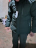 泰勒绅士 中老年羽绒服男短款加厚爸爸冬装连帽外套 纯黑色 M/170建议90-115斤穿 实拍图