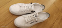 春秋皮面小白鞋子女新款夏季平底百搭网面透气运动休闲韩版板鞋女 白色 皮面 升级款 拍大一码 39 实拍图