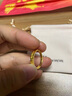 周生生黄金戒指Amore足金开口戒女 求婚结婚78036R计价3.4克 实拍图