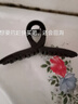 网红韩版发夹交叉少女后脑勺大号抓夹百搭简约夹子头饰冲凉马尾夹 黑色 实拍图