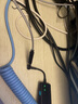CABLE CREATION一绳车载AUX音频线3.5mm公对母耳机延长线带麦克风立体声手机平板电脑DVD接耳机音响箱加长连接线 黑色弯头+四阶 0.45米 实拍图
