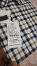 Colombass长袖衬衫男纯棉免烫条纹格子大码男士商务休闲衬衣 PL162都市格子 L （40） 实拍图