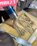 英耀手动压面机家用压面条机不锈钢手持压面器饸饹粉条机莜面河洛机 五个模板 实拍图