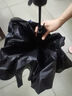 【京东物流】8骨水果折叠黑胶防晒防紫外线遮阳晴雨两用伞 香橙 手动 手动开合 实拍图