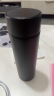苏泊尔（SUPOR）保温杯316L不锈钢茶水分离儿童男女士便携商务车载水杯黑曜石全黑 晒单实拍图