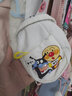 叕二叕 儿童背包户外出游可爱卡通帆布包胸包轻便百搭时尚女童斜挎包 白色-新货 实拍图