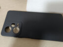 庚辰 适用红米note12pro手机壳防摔软壳小米Redmi Note12Pro保护套全包直边液态硅胶壳男女新款外壳潮 红米Note12Pro【优雅黑】配全屏膜 实拍图
