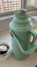 SIMELO施美乐玻璃内胆热水壶保温壶家用大容量宿舍开水瓶热水瓶3.2L绿色 实拍图