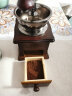亚米（Yami）小木手摇磨豆机 咖啡豆研磨机便携家用手动粉碎咖啡机 YM8521 实拍图