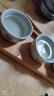 汝道 汝窑简约便携旅行茶具汝瓷功夫茶具干泡茶盘套装 陶瓷茶壶茶杯整套快客杯一壶两杯办公旅行套装 加金鱼方耳壶一壶两杯旅行套装 实拍图