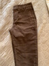 MUJI MUJI 女式 弹力灯芯绒 锥形裤 BEE01C0A 深咖啡色 S 实拍图