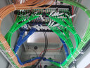 SK-LINK 超五类网络配线架24口 CAT5e类网络配线架 19英寸机架式1U机柜工程级镀金网线理线架SK-P5E-24 实拍图